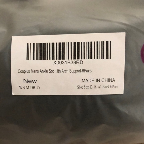 Set of 5 pairs ankle socks NWT - Picture 2 of 2